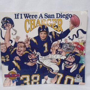 NFL Kids Team Picture me Book If  I Were a San Diego Charger